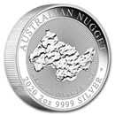 2020 Australia 2 oz Silver "Welcome Stranger" Nugget BU 2020 Australia 2 oz Silver "Welcome Stranger" Nugget BU